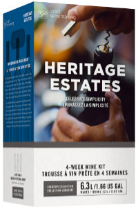 Heritage Estates wine kit